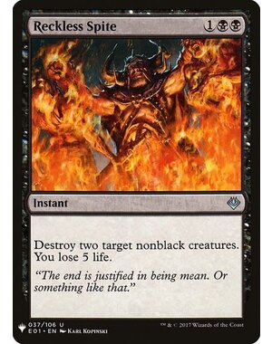 Magic: The Gathering Reckless Spite (750) Near Mint