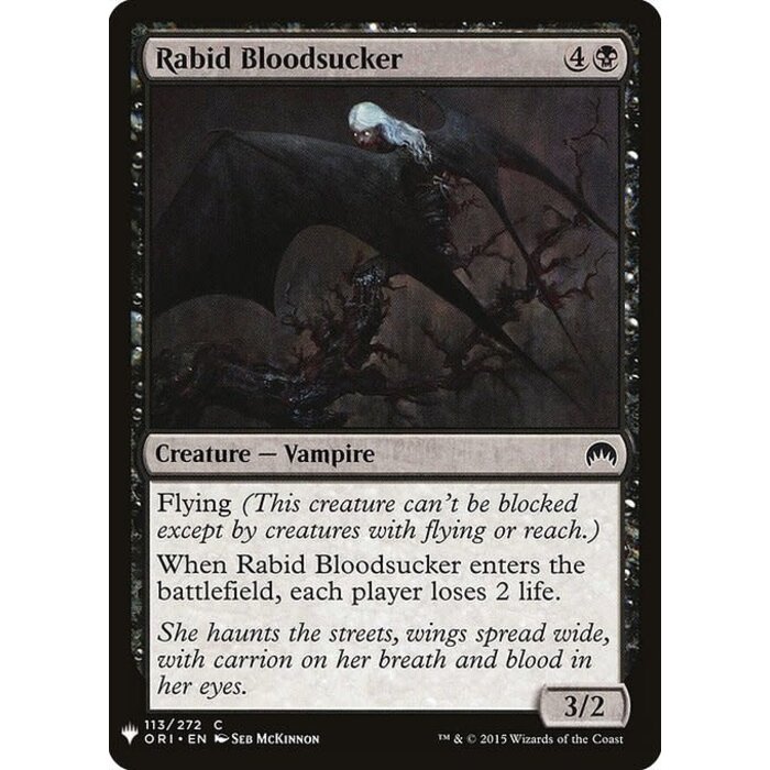 Magic: The Gathering Rabid Bloodsucker (742) Near Mint