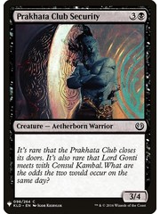 Magic: The Gathering Prakhata Club Security (738) Near Mint