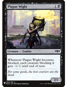 Magic: The Gathering Plague Wight (737) Near Mint