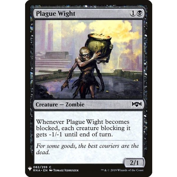 Magic: The Gathering Plague Wight (737) Near Mint