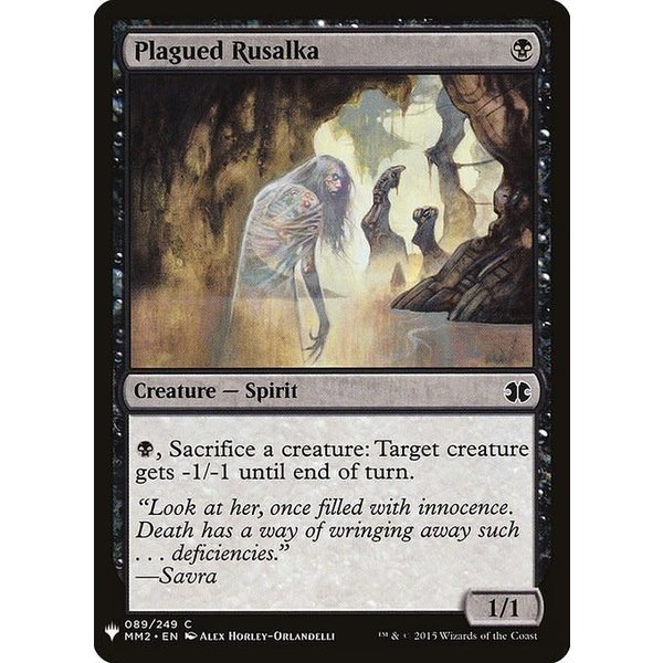 Magic: The Gathering Plagued Rusalka (736) Near Mint