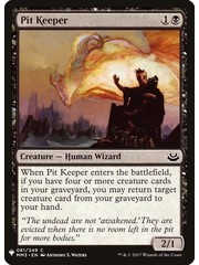 Magic: The Gathering Pit Keeper (734) Near Mint