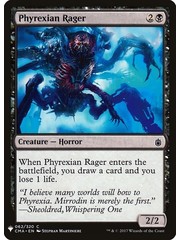 Magic: The Gathering Phyrexian Rager (732) Near Mint