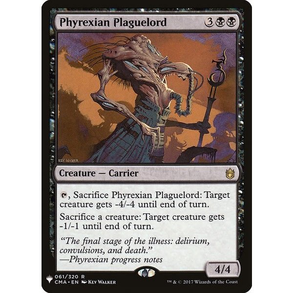 Magic: The Gathering Phyrexian Plaguelord (731) Near Mint