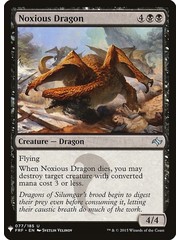 Magic: The Gathering Noxious Dragon (725) Near Mint