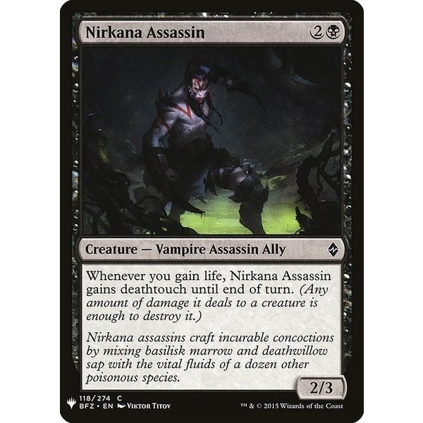 Magic: The Gathering Nirkana Assassin (724) Near Mint