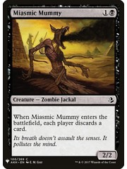 Magic: The Gathering Miasmic Mummy (711) Near Mint