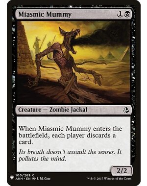 Magic: The Gathering Miasmic Mummy (711) Near Mint