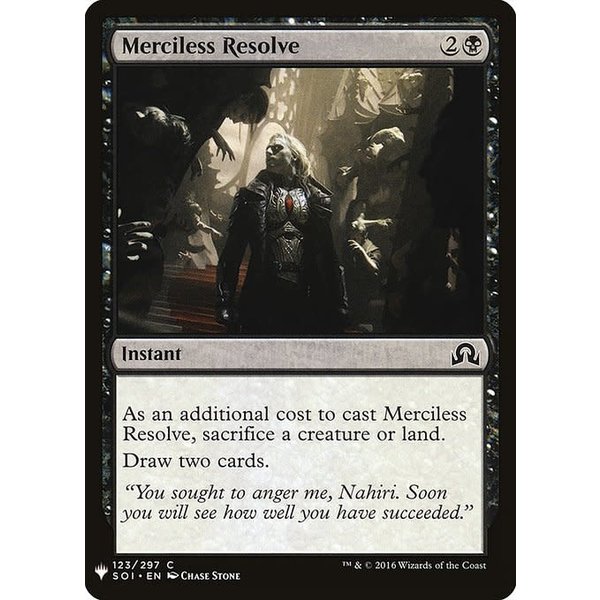 Magic: The Gathering Merciless Resolve (710) Near Mint