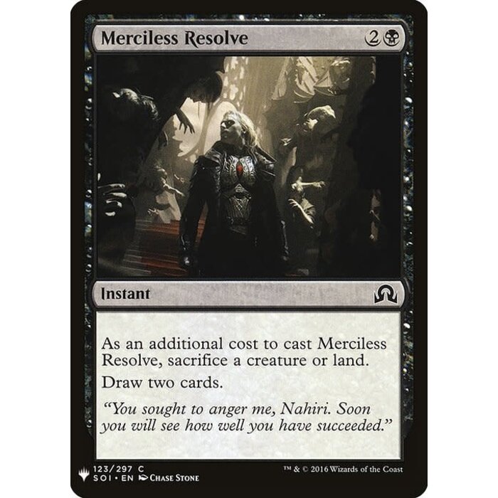 Magic: The Gathering Merciless Resolve (710) Near Mint
