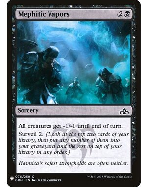Magic: The Gathering Mephitic Vapors (709) Near Mint
