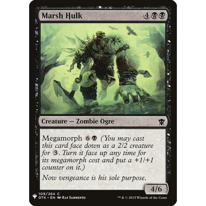 Magic: The Gathering Marsh Hulk (708) Near Mint