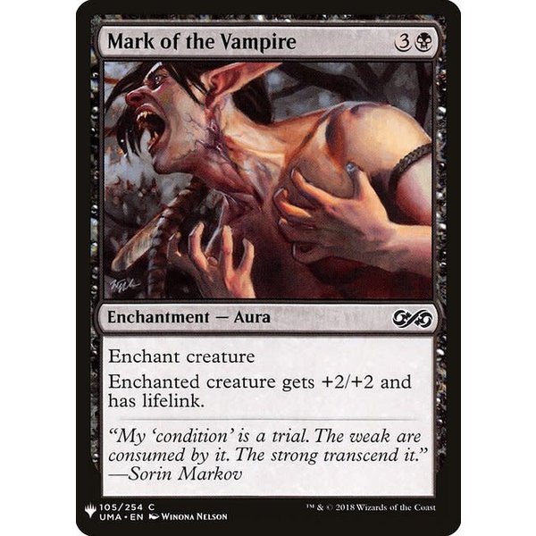 Magic: The Gathering Mark of the Vampire (707) Near Mint