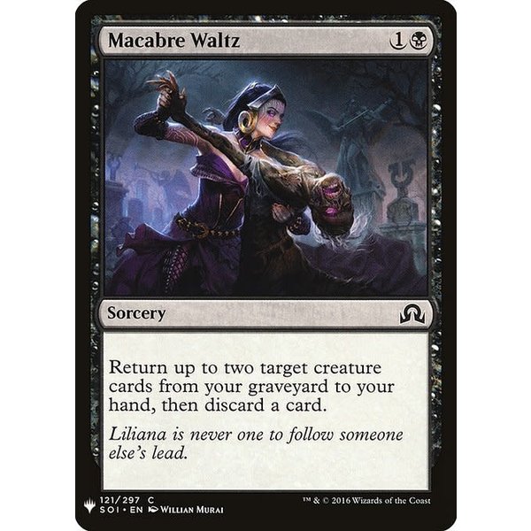 Magic: The Gathering Macabre Waltz (704) Near Mint