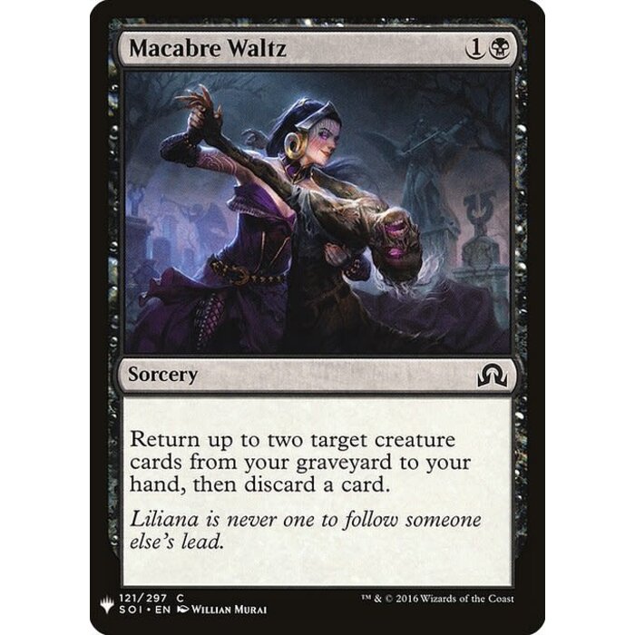 Magic: The Gathering Macabre Waltz (704) Near Mint