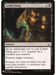 Magic: The Gathering Lethal Sting (700) Near Mint