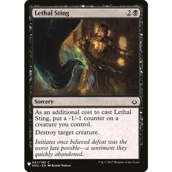Magic: The Gathering Lethal Sting (700) Near Mint