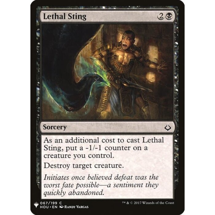 Magic: The Gathering Lethal Sting (700) Near Mint