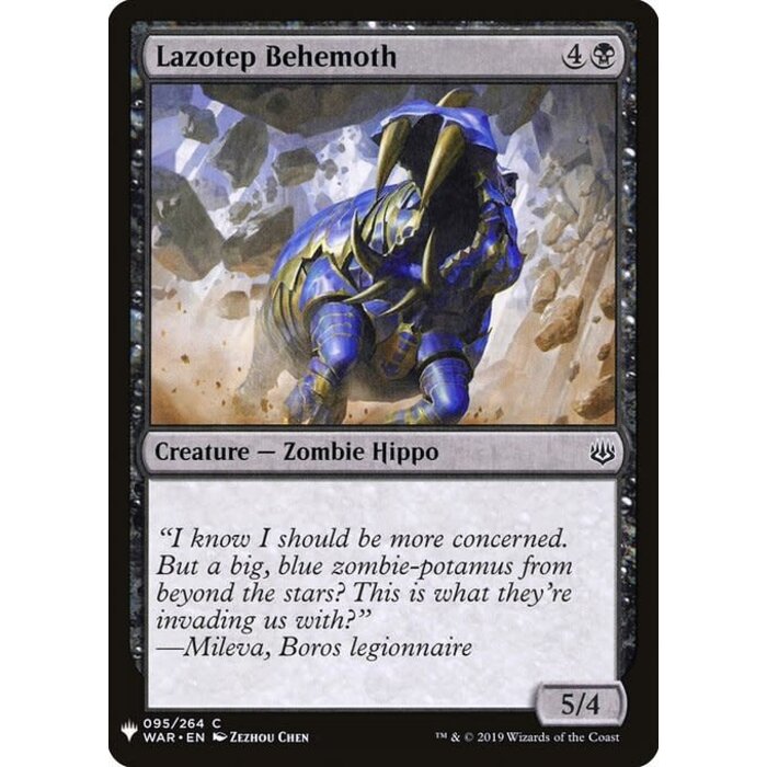 Magic: The Gathering Lazotep Behemoth (699) Near Mint