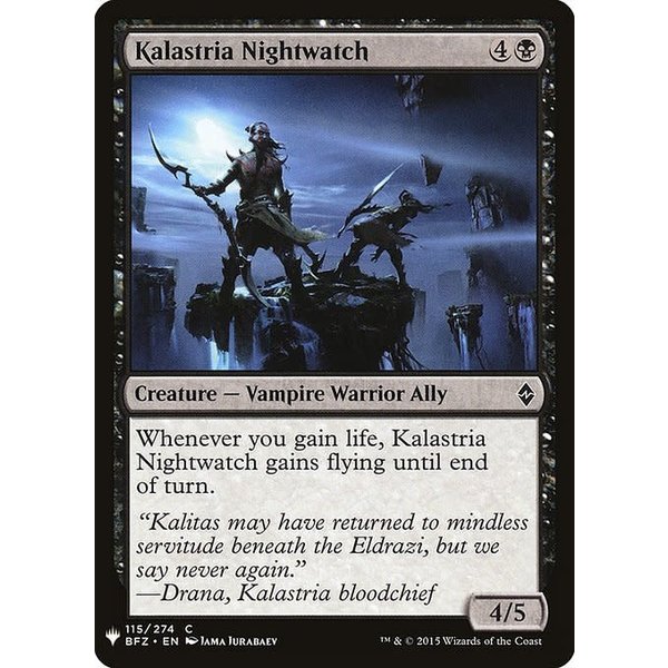Magic: The Gathering Kalastria Nightwatch (696) Near Mint