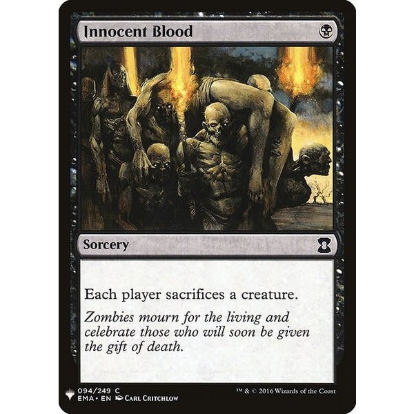 Magic: The Gathering Innocent Blood (693) Near Mint