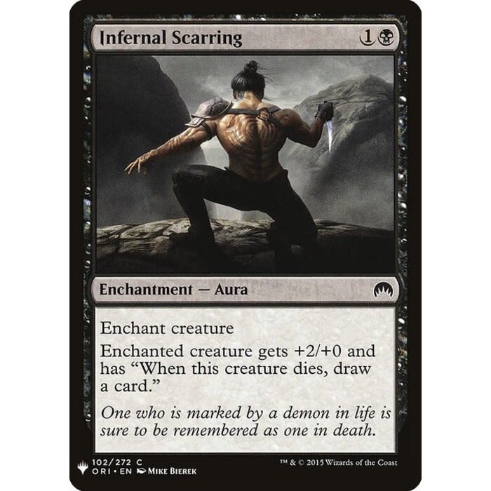 Magic: The Gathering Infernal Scarring (691) Near Mint