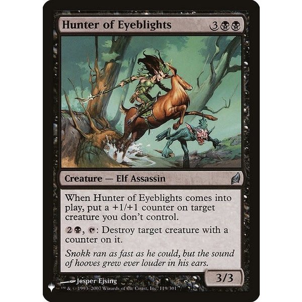 Magic: The Gathering Hunter of Eyeblights (688) Lightly Played