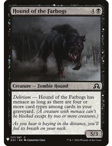 Magic: The Gathering Hound of the Farbogs (687) Near Mint