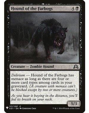 Magic: The Gathering Hound of the Farbogs (687) Near Mint