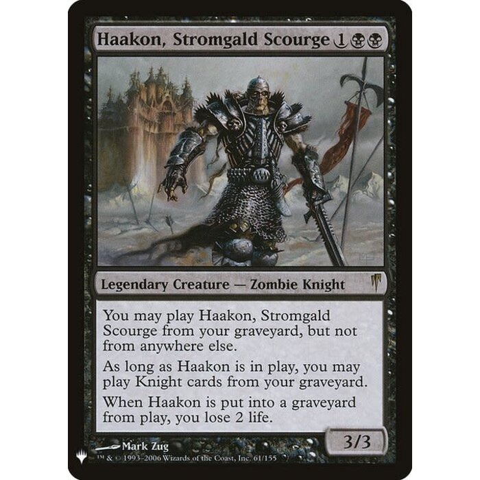 Magic: The Gathering Haakon, Stromgald Scourge (684) Near Mint