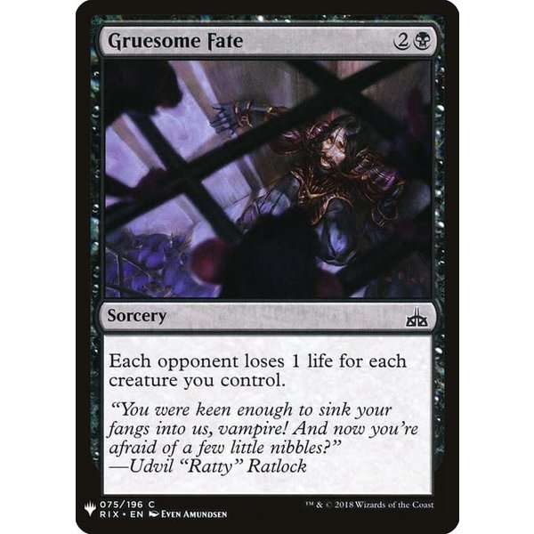 Magic: The Gathering Gruesome Fate (682) Near Mint