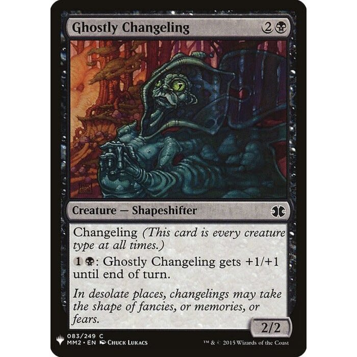 Magic: The Gathering Ghostly Changeling (667) Near Mint