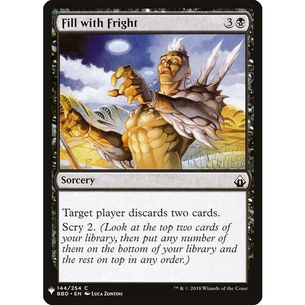 Magic: The Gathering Fill with Fright (661) Near Mint