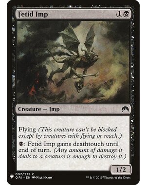 Magic: The Gathering Fetid Imp (660) Near Mint