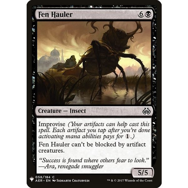 Magic: The Gathering Fen Hauler (656) Near Mint