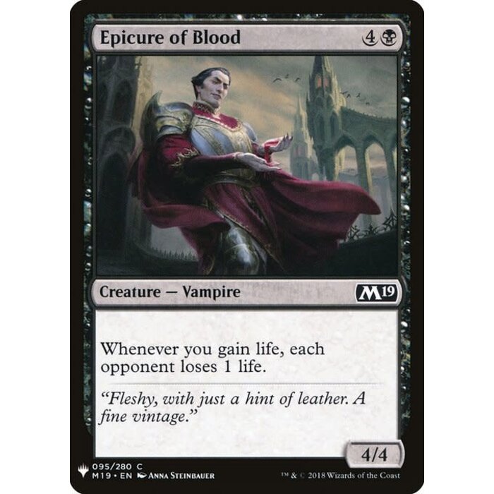 Magic: The Gathering Epicure of Blood (646) Near Mint