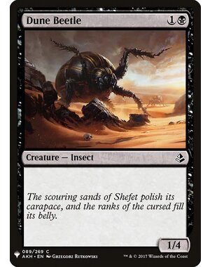 Magic: The Gathering Dune Beetle (641) Near Mint