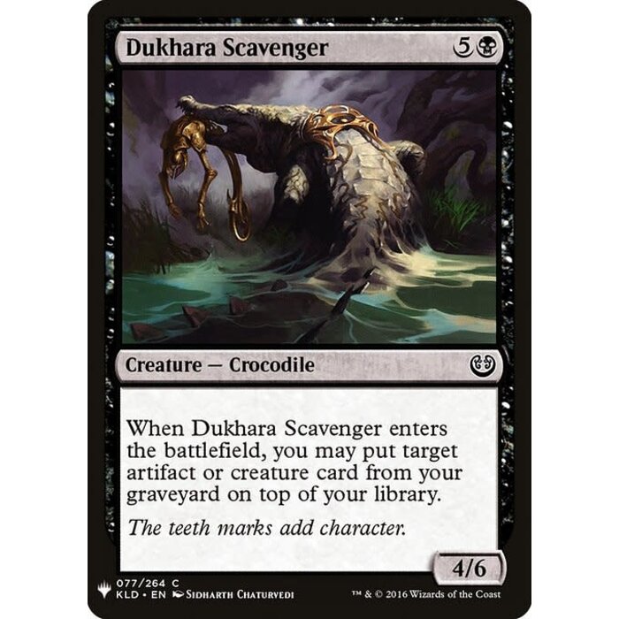 Magic: The Gathering Dukhara Scavenger (640) Near Mint