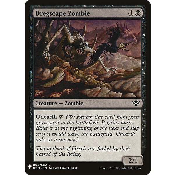 Magic: The Gathering Dregscape Zombie (637) Near Mint