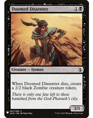 Magic: The Gathering Doomed Dissenter (631) Near Mint