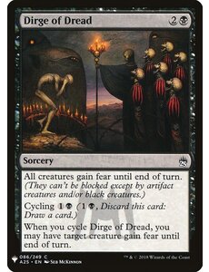 Magic: The Gathering Dirge of Dread (628) Near Mint
