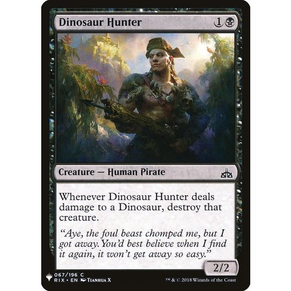 Magic: The Gathering Dinosaur Hunter (627) Near Mint