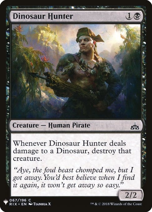 Magic: The Gathering Dinosaur Hunter (627) Near Mint - Kingslayer Games Magic: The Gathering Dinosaur Hunter (627) Near Mint - Kingslayer Games