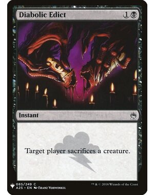 Magic: The Gathering Diabolic Edict (624) Near Mint