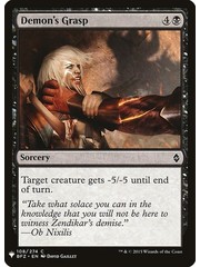 Magic: The Gathering Demon's Grasp (622) Near Mint