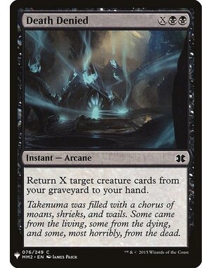 Magic: The Gathering Death Denied (618) Near Mint