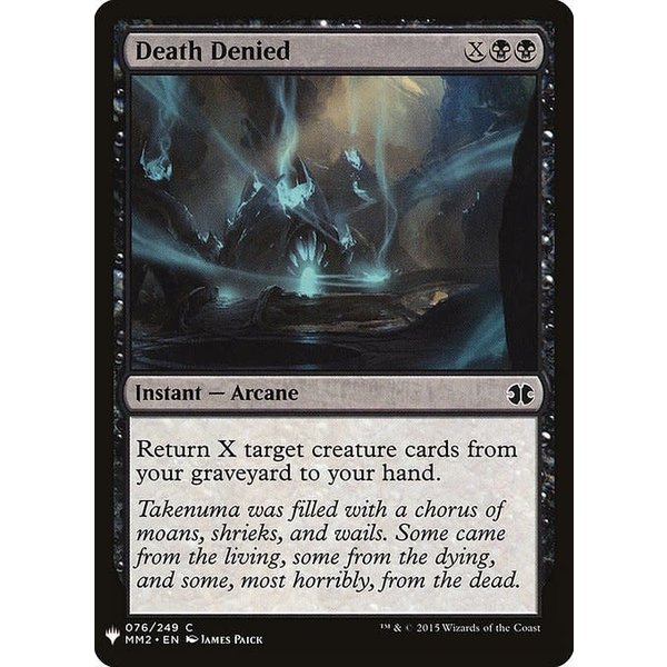 Magic: The Gathering Death Denied (618) Near Mint