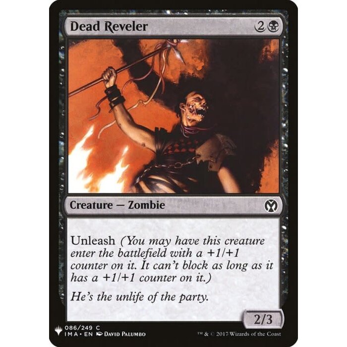 Magic: The Gathering Dead Reveler (617) Near Mint