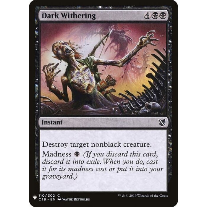 Magic: The Gathering Dark Withering (612) Near Mint